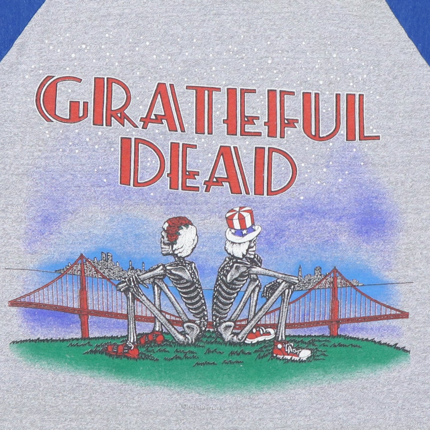 1981 Grateful Dead San Francisco Jersey Shirt Style002