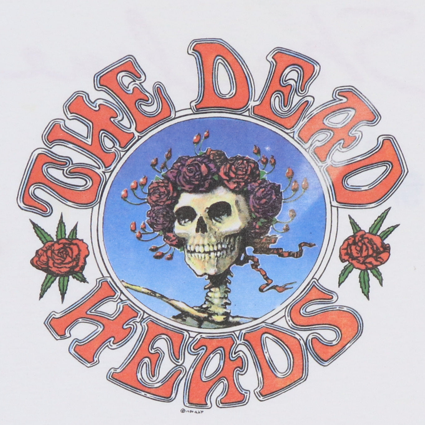 1989 Grateful Dead Dead Heads Shoreline Concert Shirt