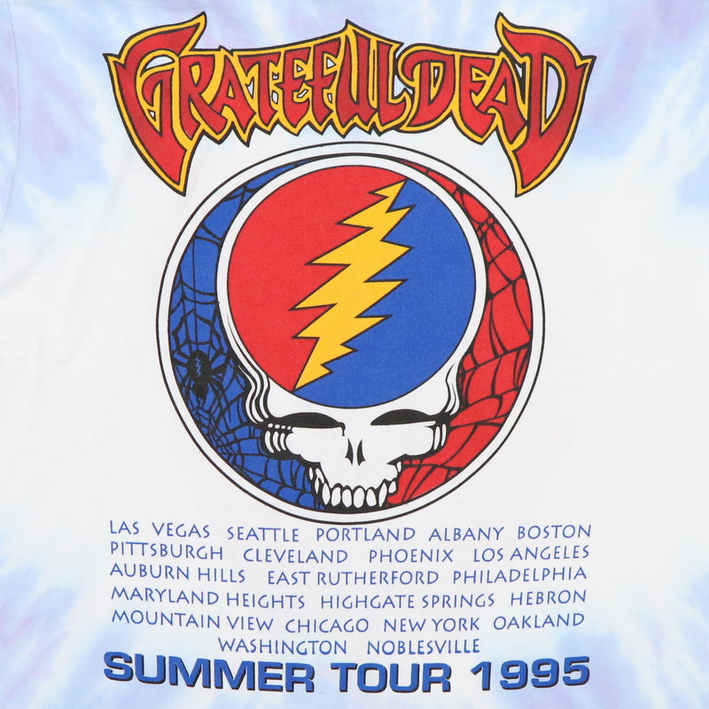 1995 Grateful Dead Summer Tour Tie Dye Shirt Style008