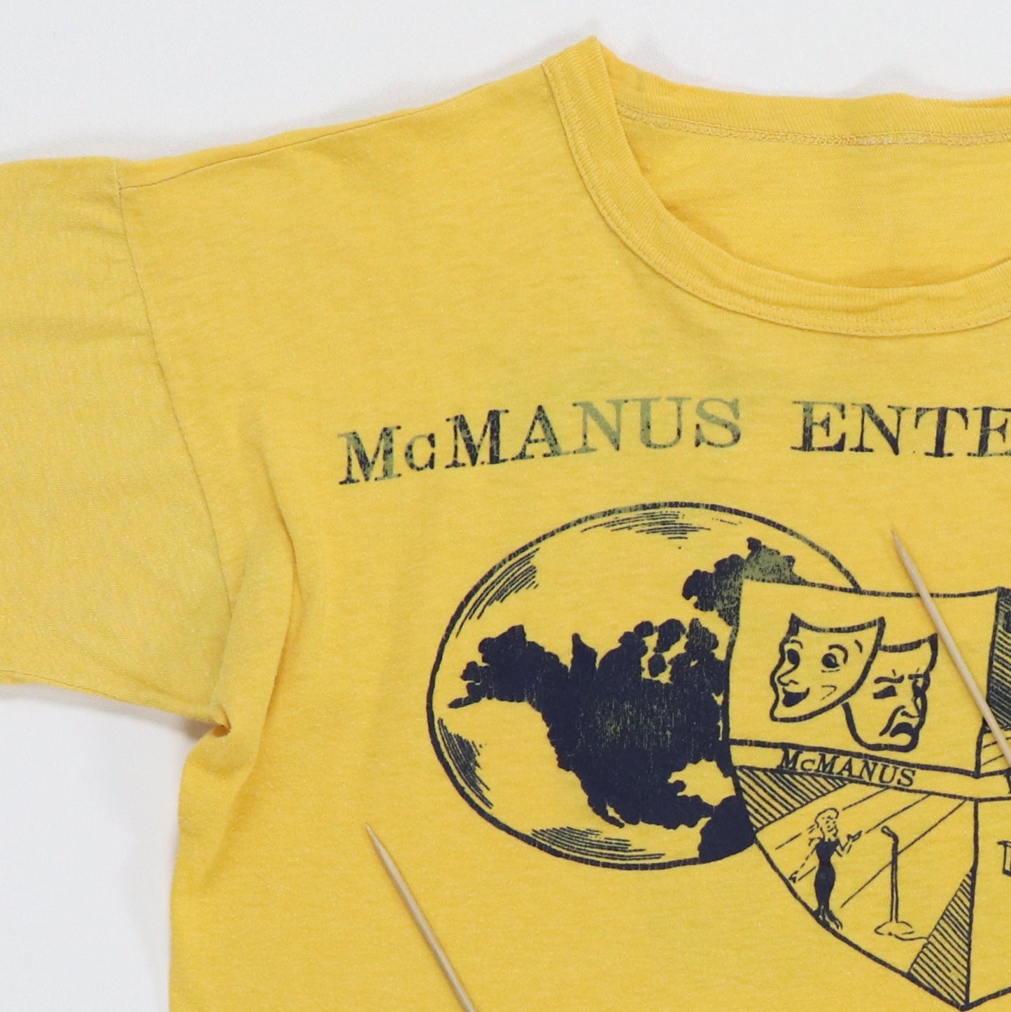 1970s The Who McManus Enterprises Crew Tour Shirt Style001