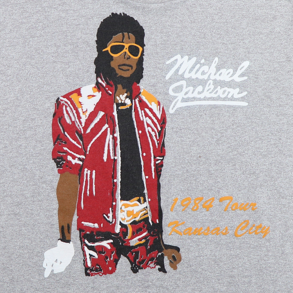 1984 Michael Jackson Kansas City Concert Shirt Style001