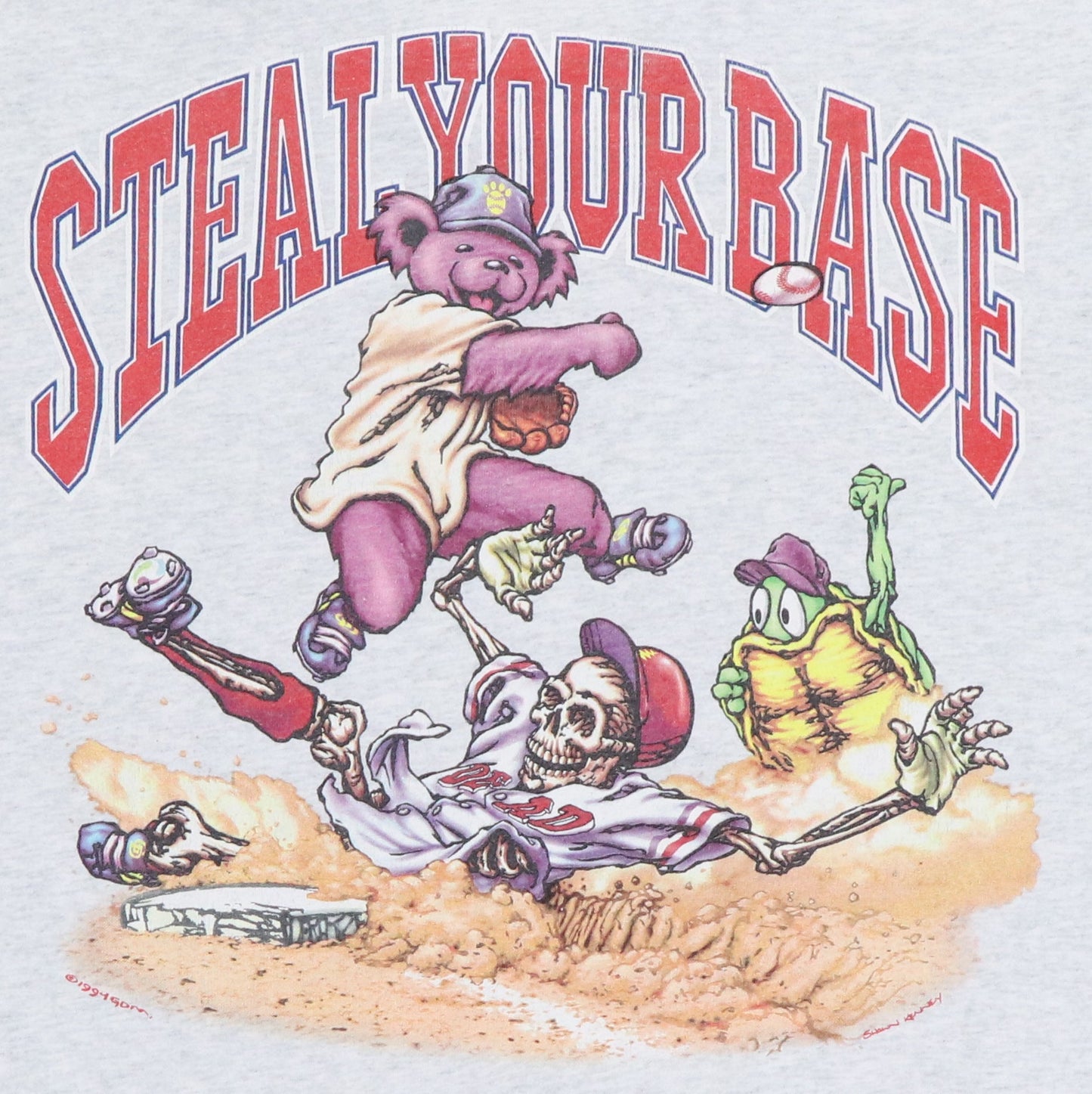 1994 Grateful Dead Steal Your Base Shirt Style001