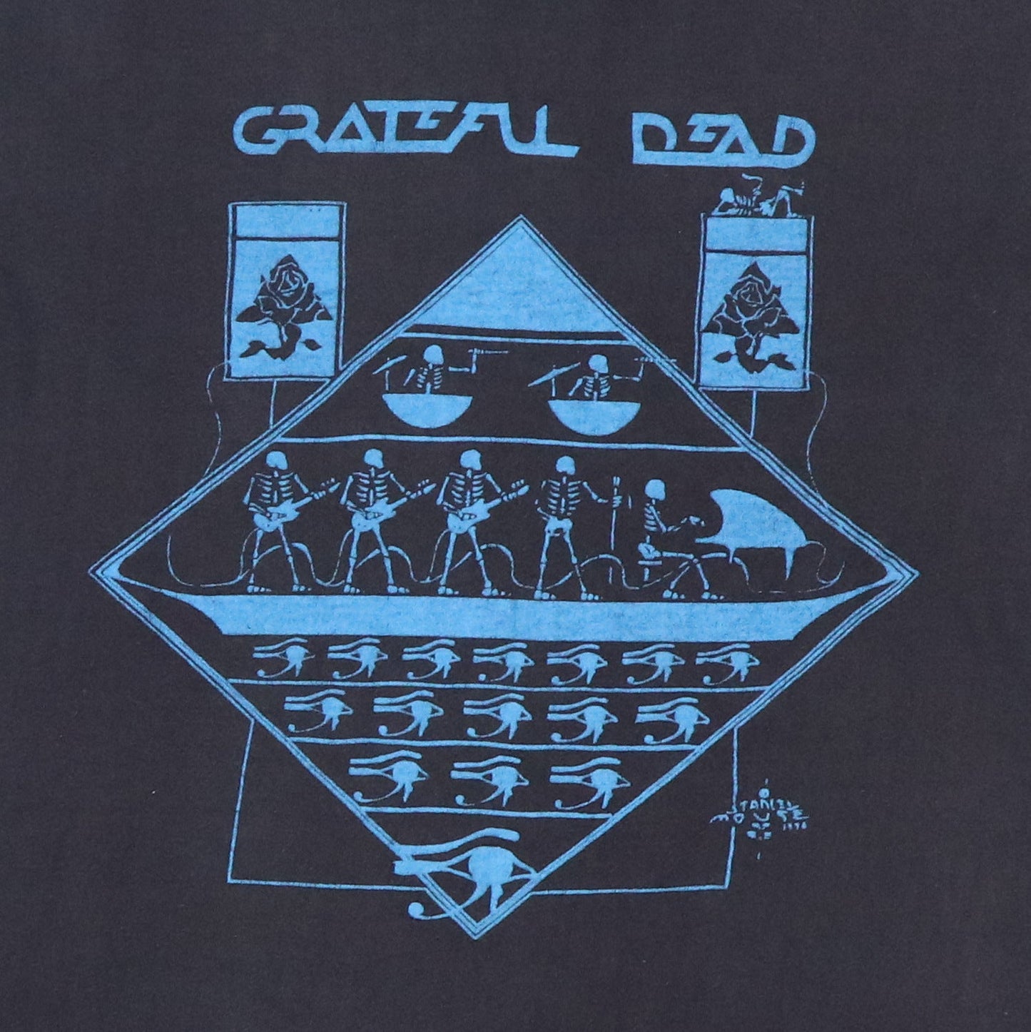 1978 Grateful Dead Egypt Tee Shirt Style001