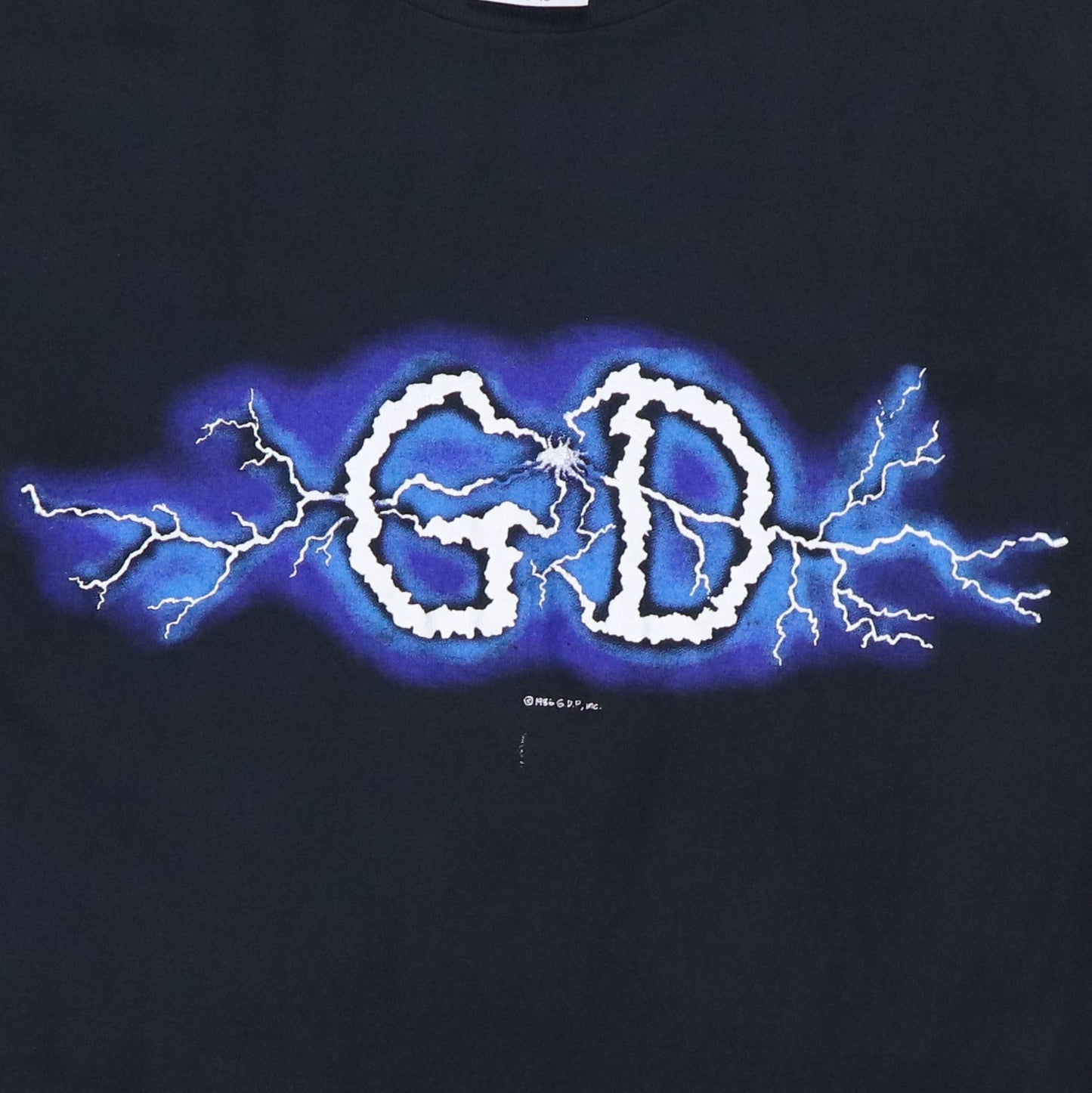 1986 Grateful Dead Ride The Lightning Oakland Concert Shirt