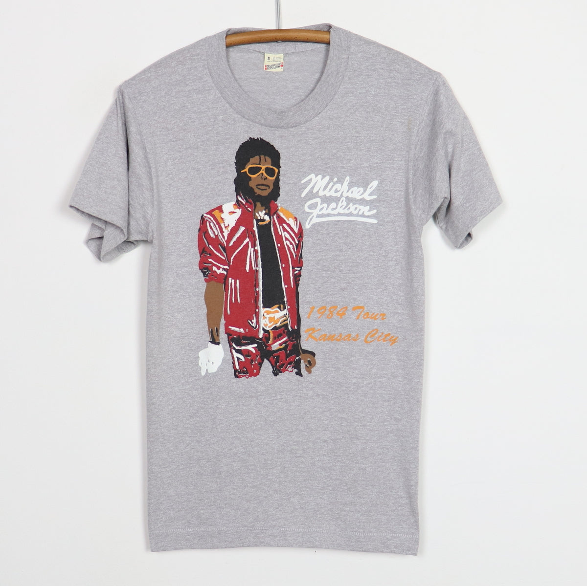 1984 Michael Jackson Kansas City Concert Shirt Style002