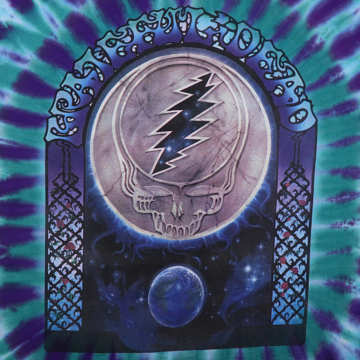 1995 Grateful Dead 30 Years Tie Dye Shirt Style001