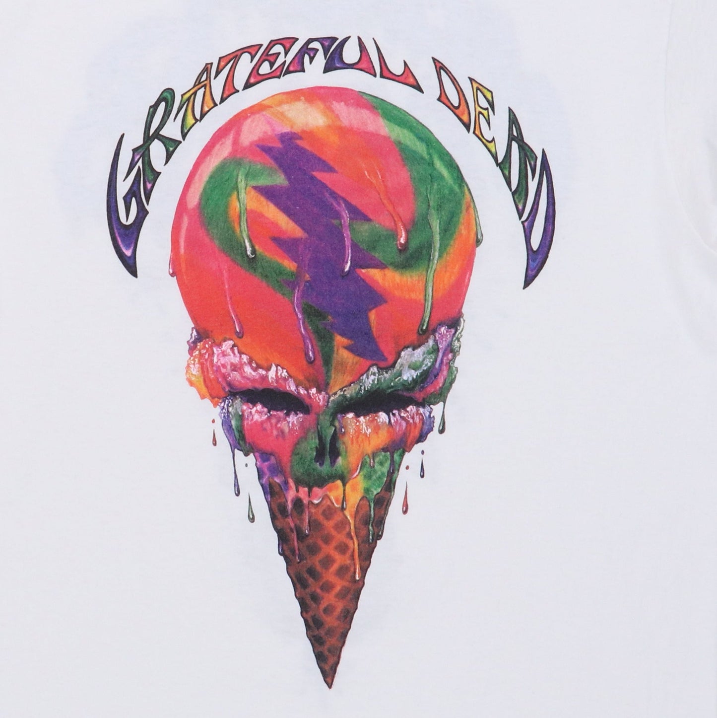 1990 Grateful Dead Chicago Dead Tour Shirt Style001