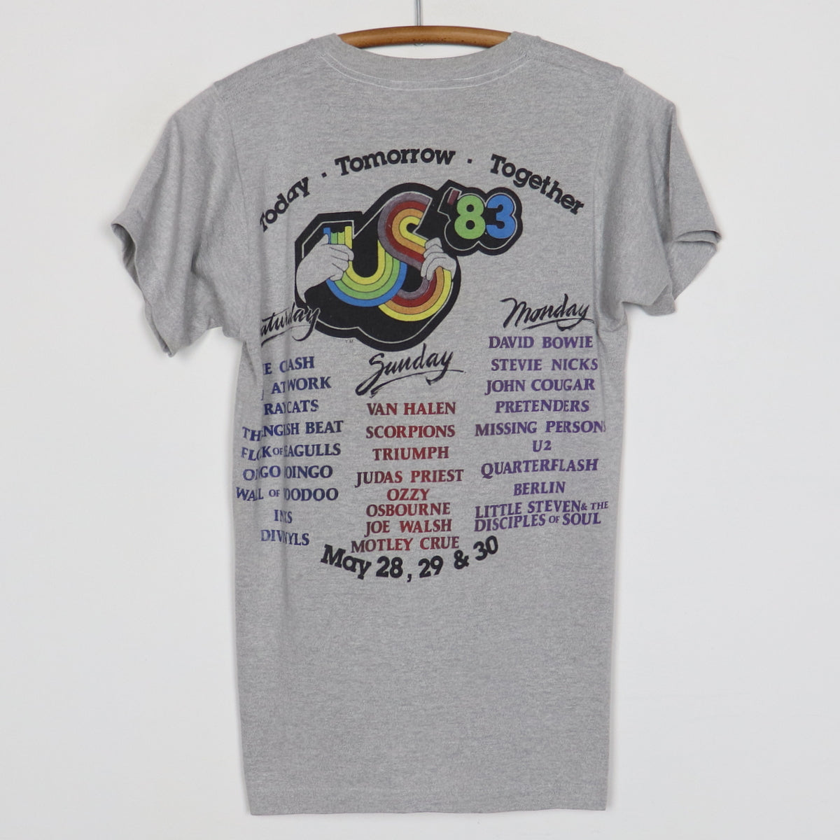 1983 Us Festival Concert Shirt Style005