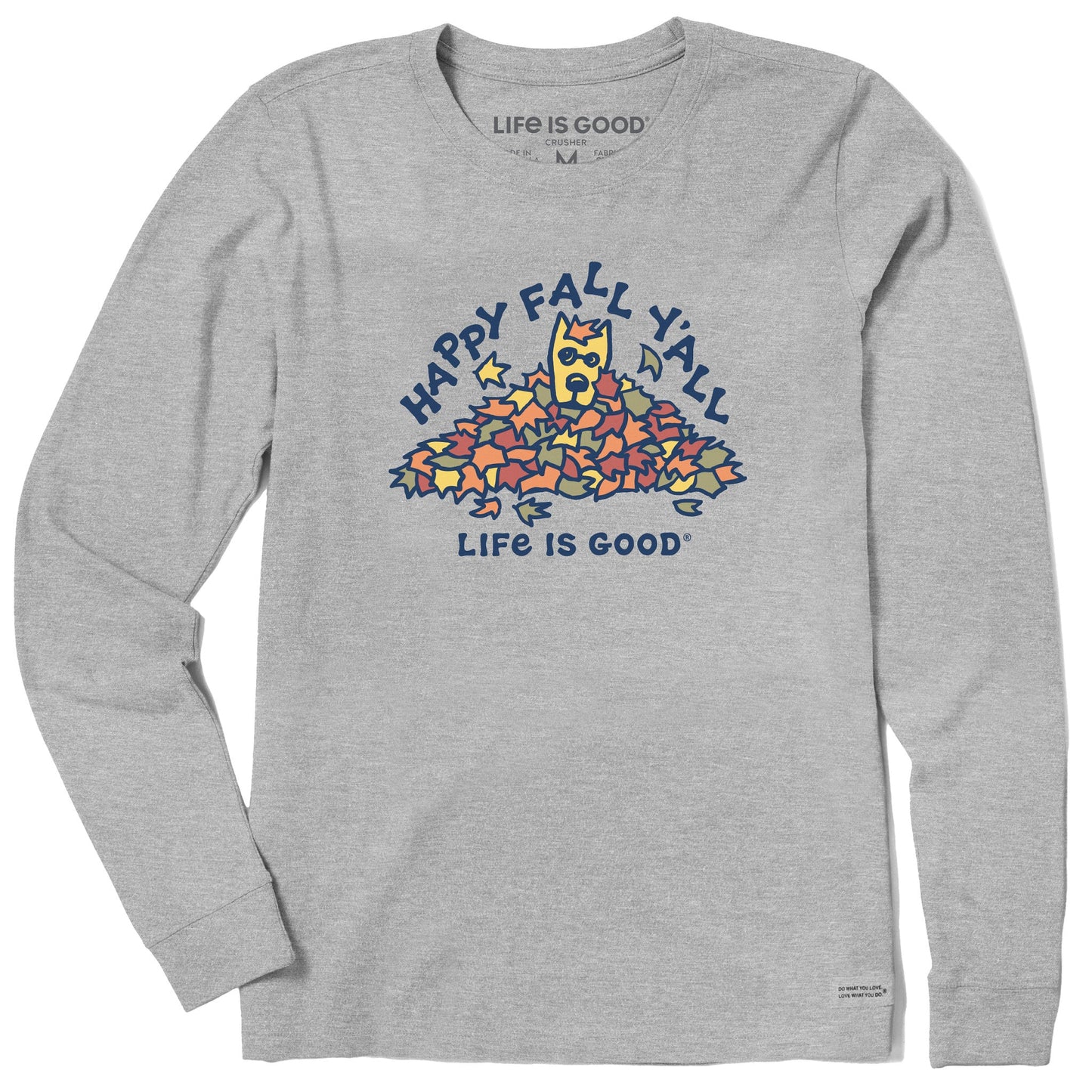 Women's Rocket Happy Fall Y'All Long Sleeve Crusher Tee
