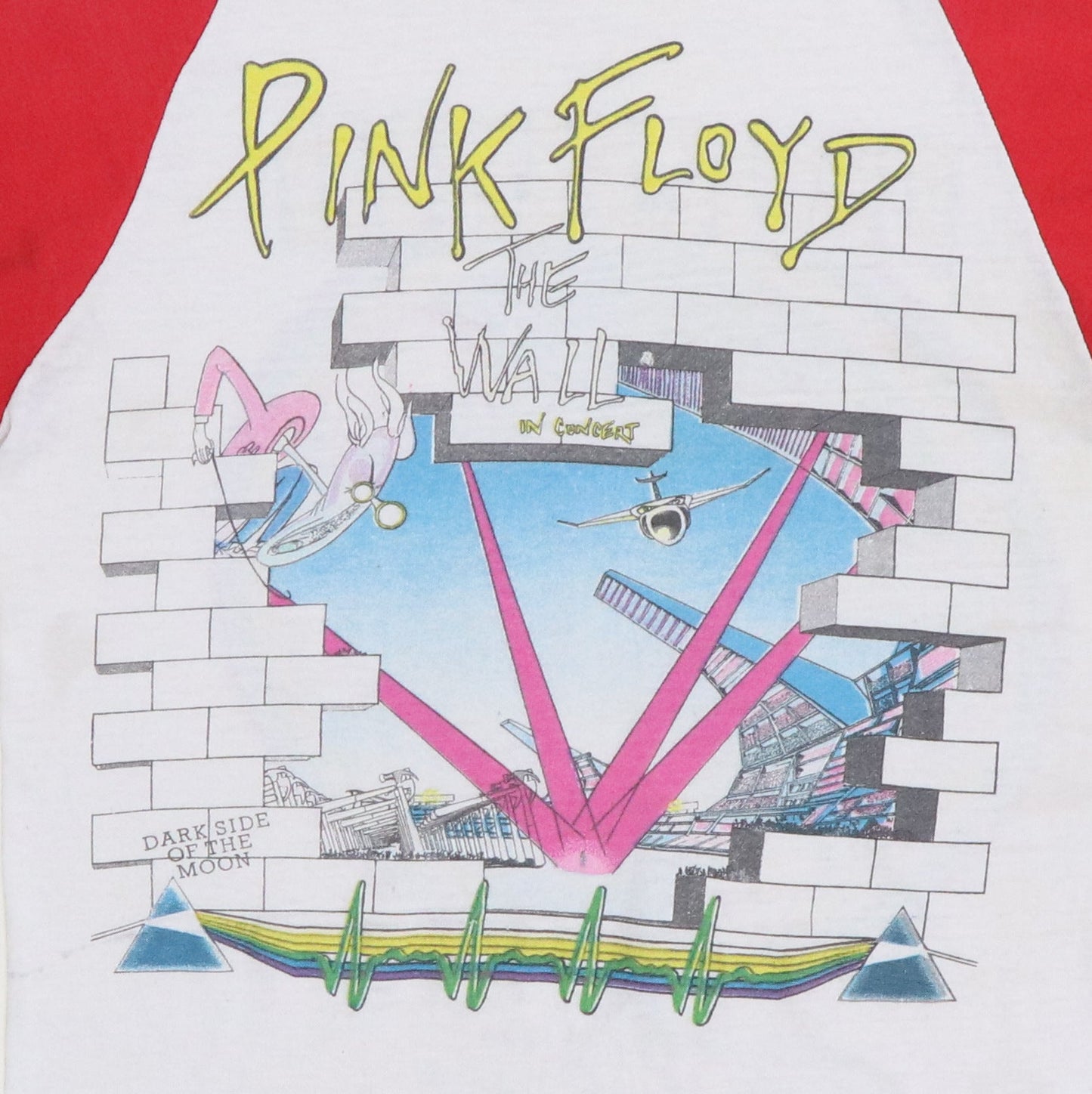 1980 Pink Floyd The Wall Concert Tour Jersey Shirt Style001