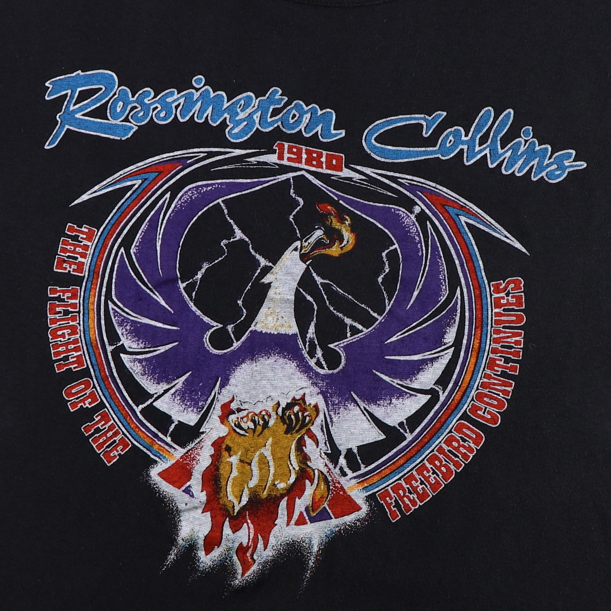 1980 Rossington Collins Band Concert Shirt