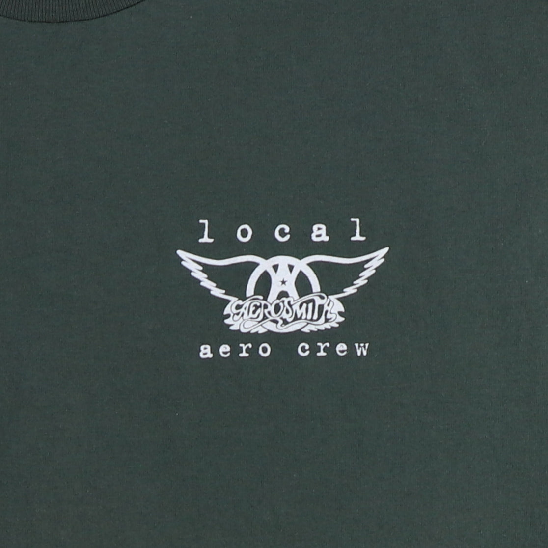1990s Aerosmith Local Crew Concert Shirt Style001