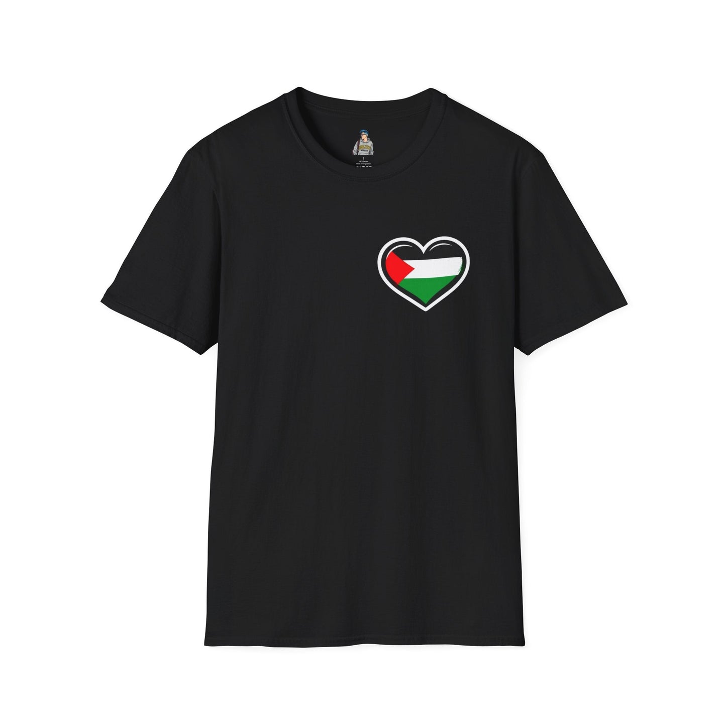 Unisex Softstyle T-Shirt: Stand with Gaza & We Are All Palestine Graphic Tee