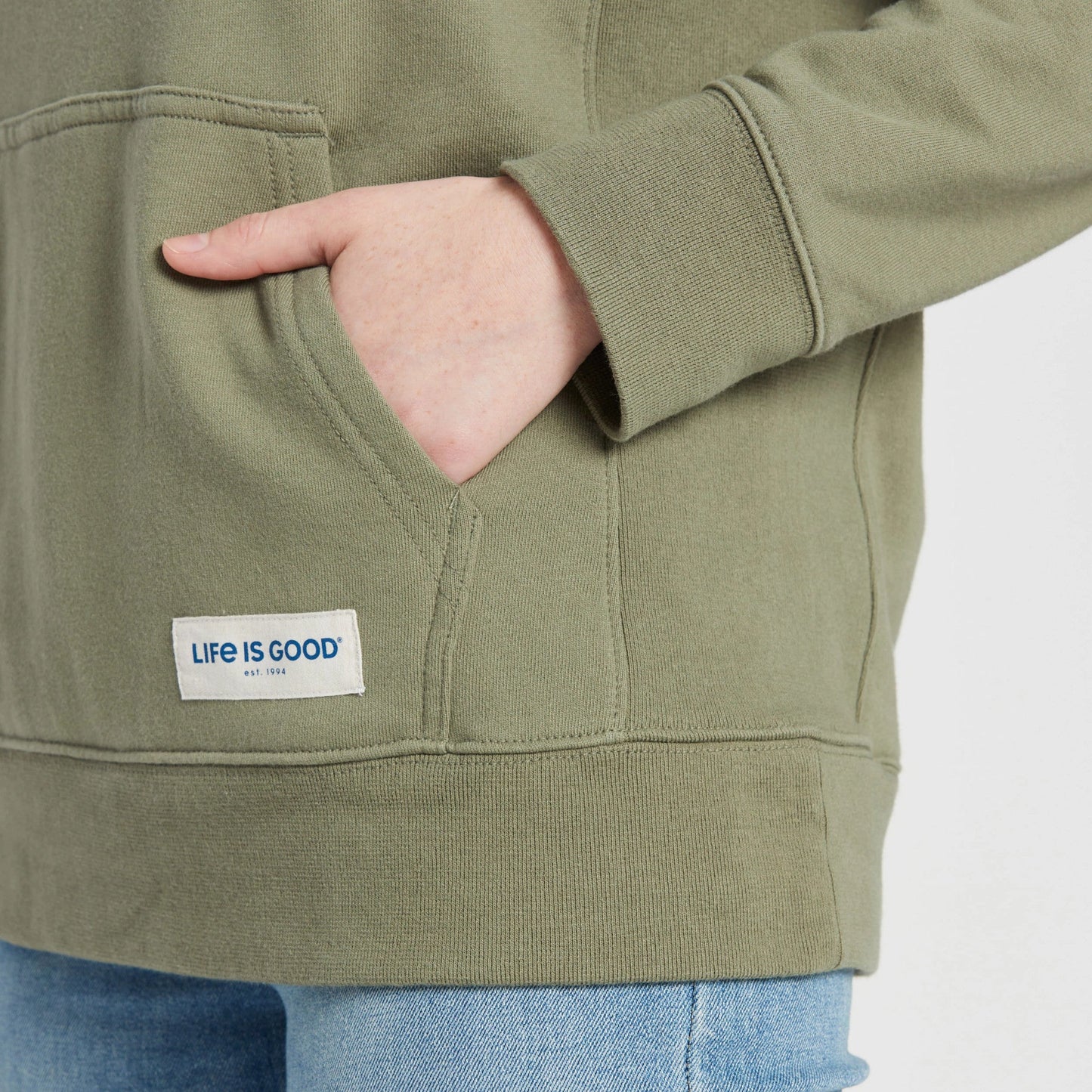 Women's Mushroom Retro Scene Simply True Fleece Hoodie
