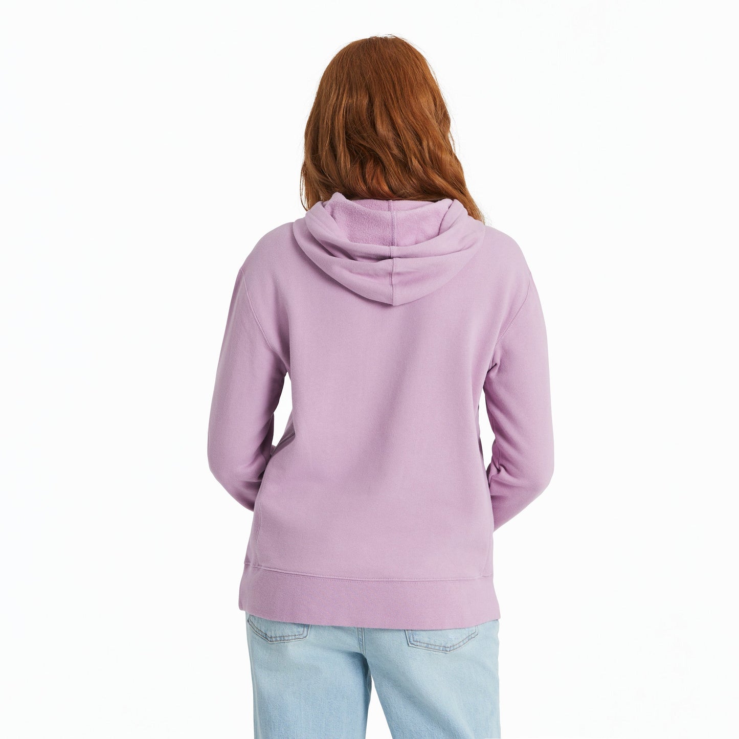 Women's Retro Mountainscape Simply True Fleece Hoodie