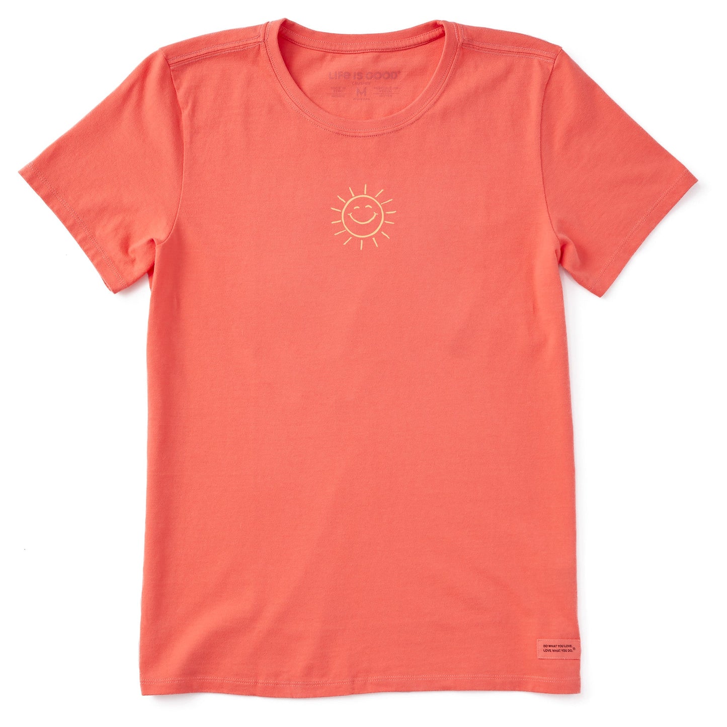 Women's Lil' Happy Sunshine Short Sleeve Crusher Tee