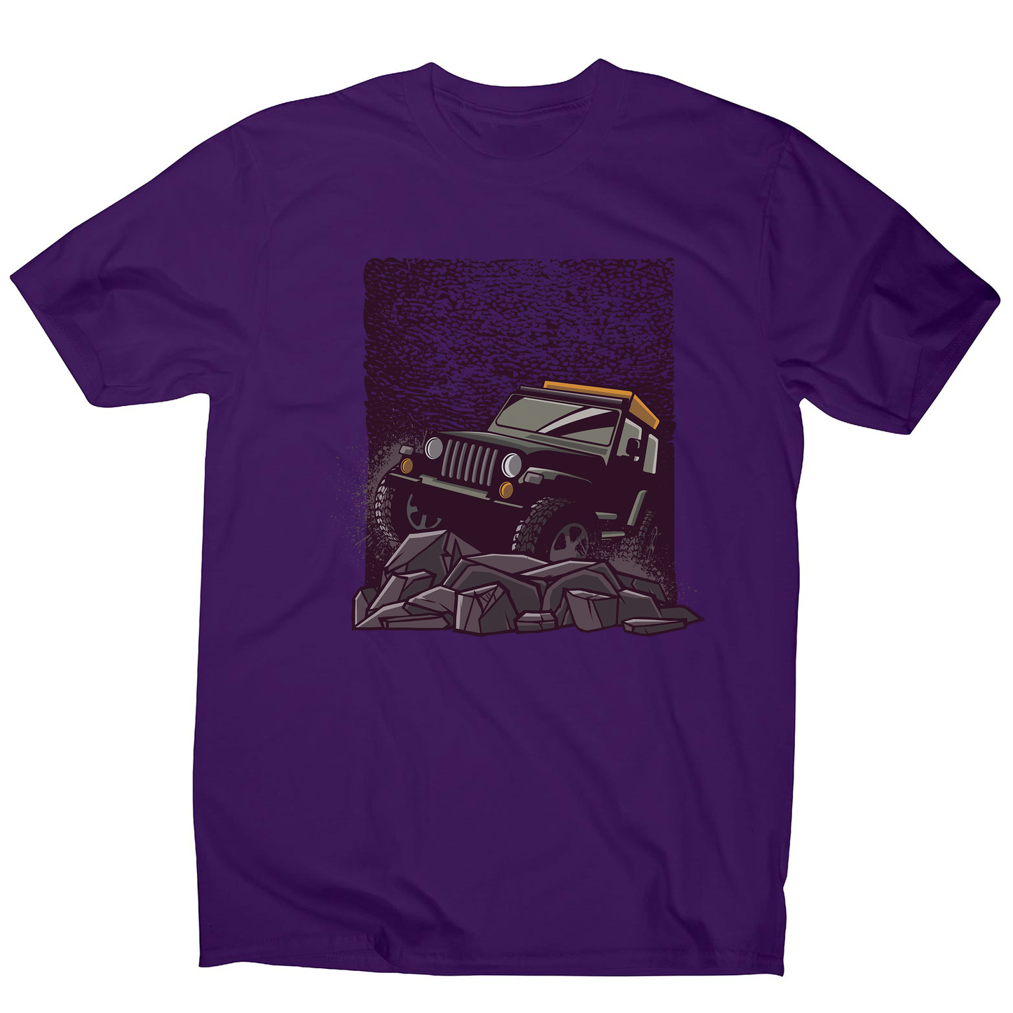 Rocky road jeep men's t-shirt