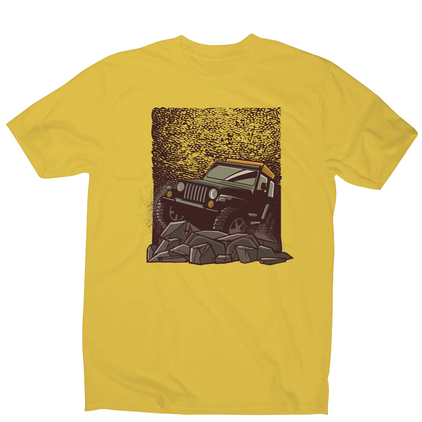 Rocky road jeep men's t-shirt
