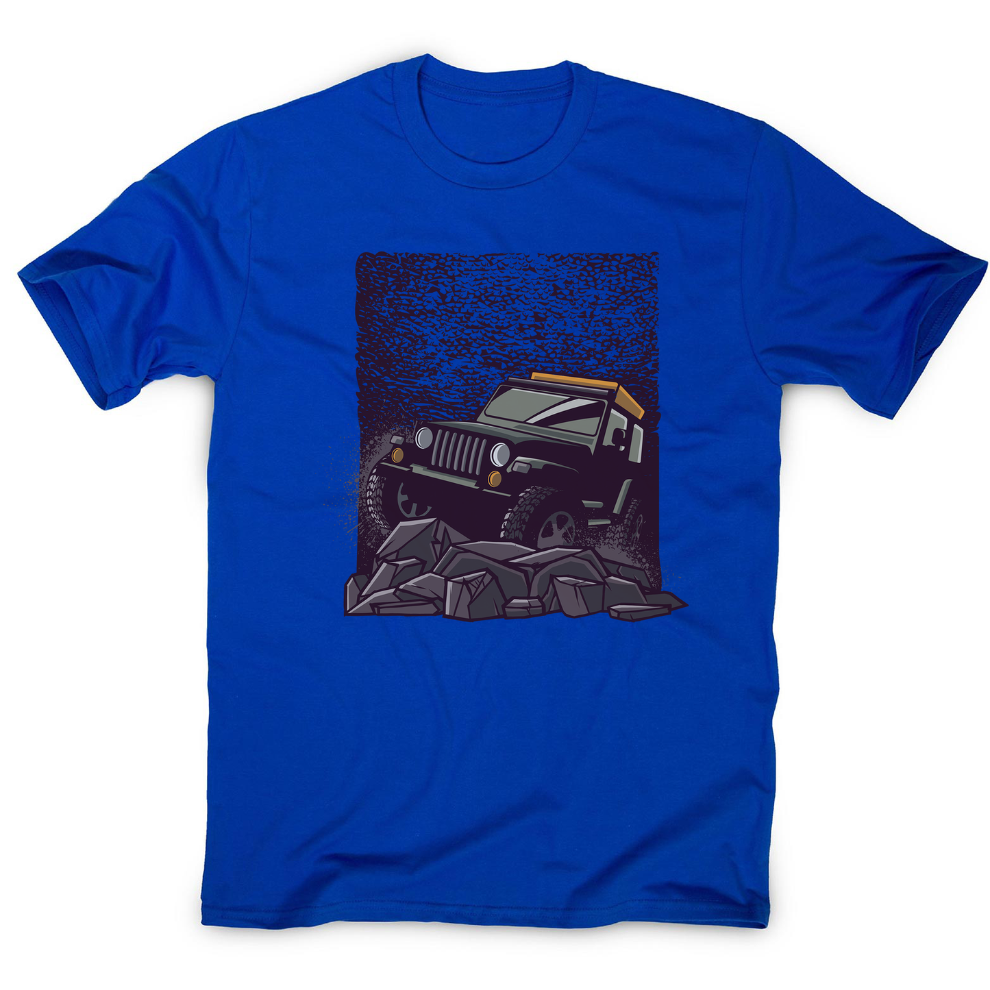 Rocky road jeep men's t-shirt