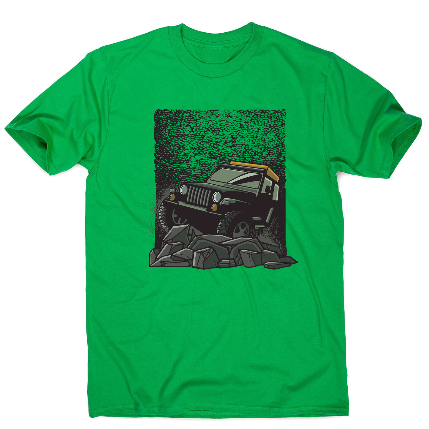 Rocky road jeep men's t-shirt