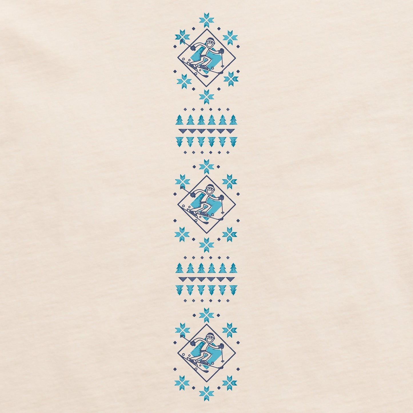 Women's Jake Retro Ski Long Sleeve Crusher Boxy Tee