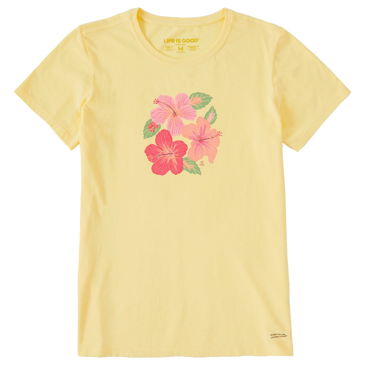 Women's Happy Hibiscus Short Sleeve Tee