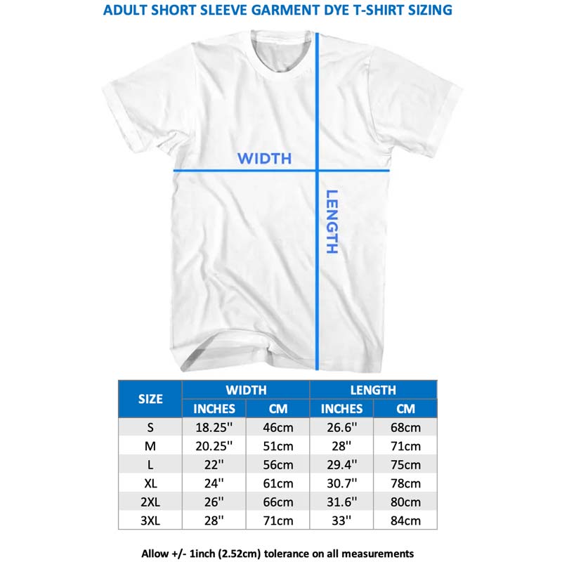 HAPPY GILMORE Garment Dye T-Shirt, Shooter Montage
