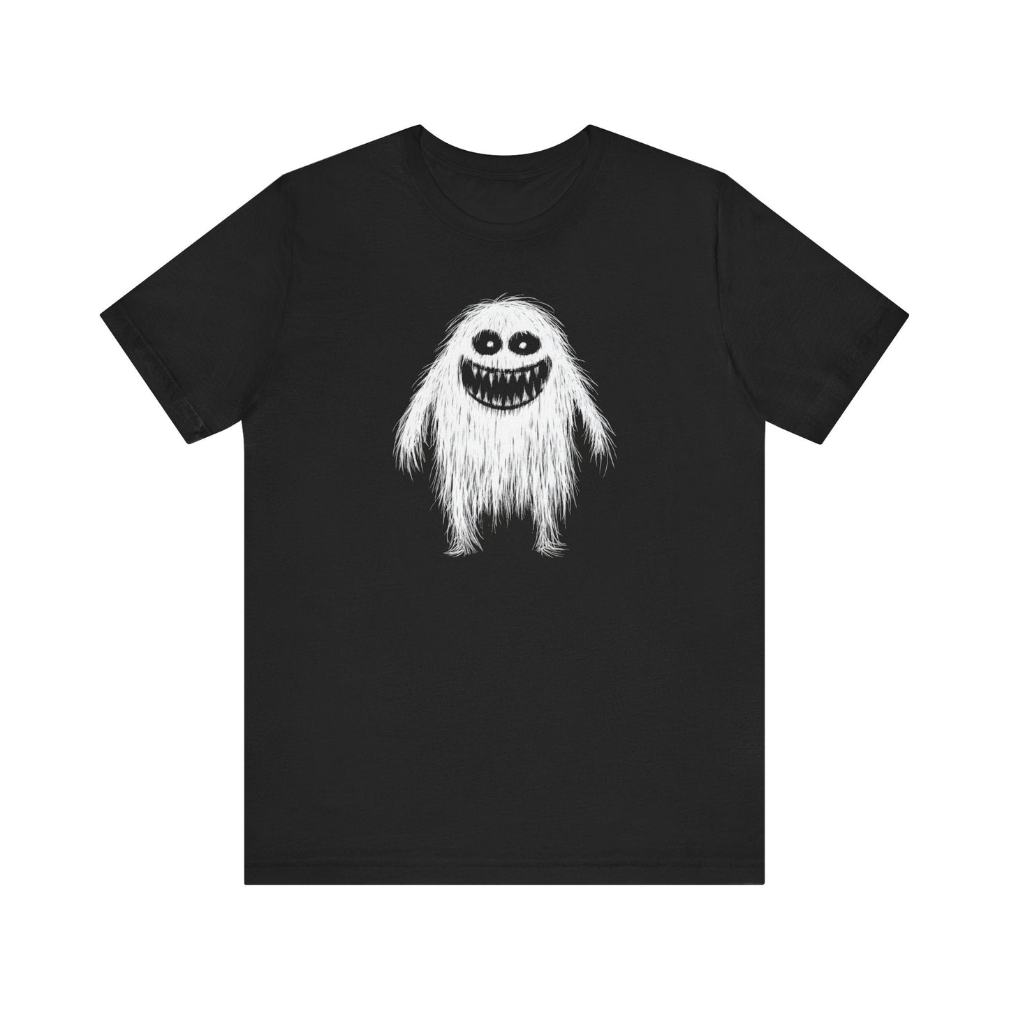 Creepy Furry Monster Graphic Tee