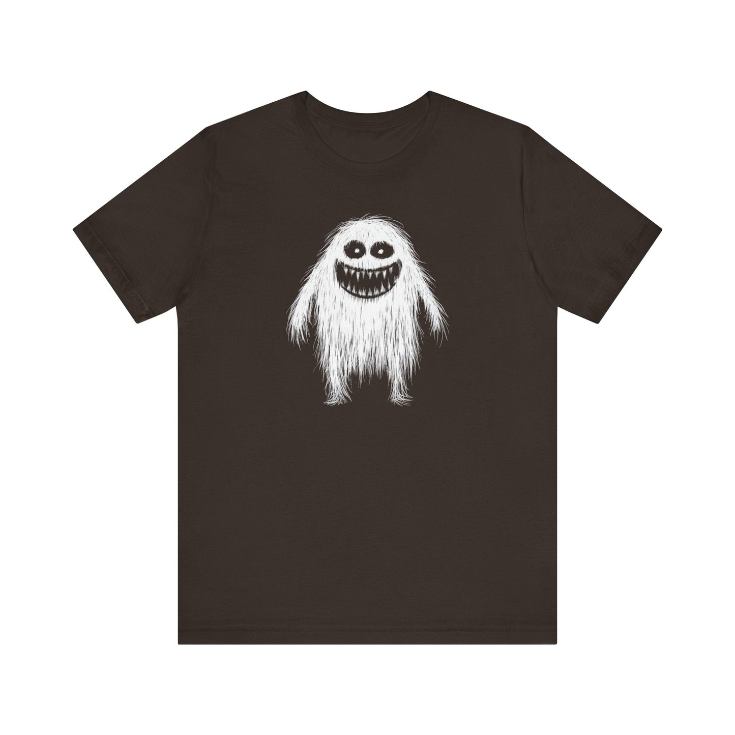 Creepy Furry Monster Graphic Tee