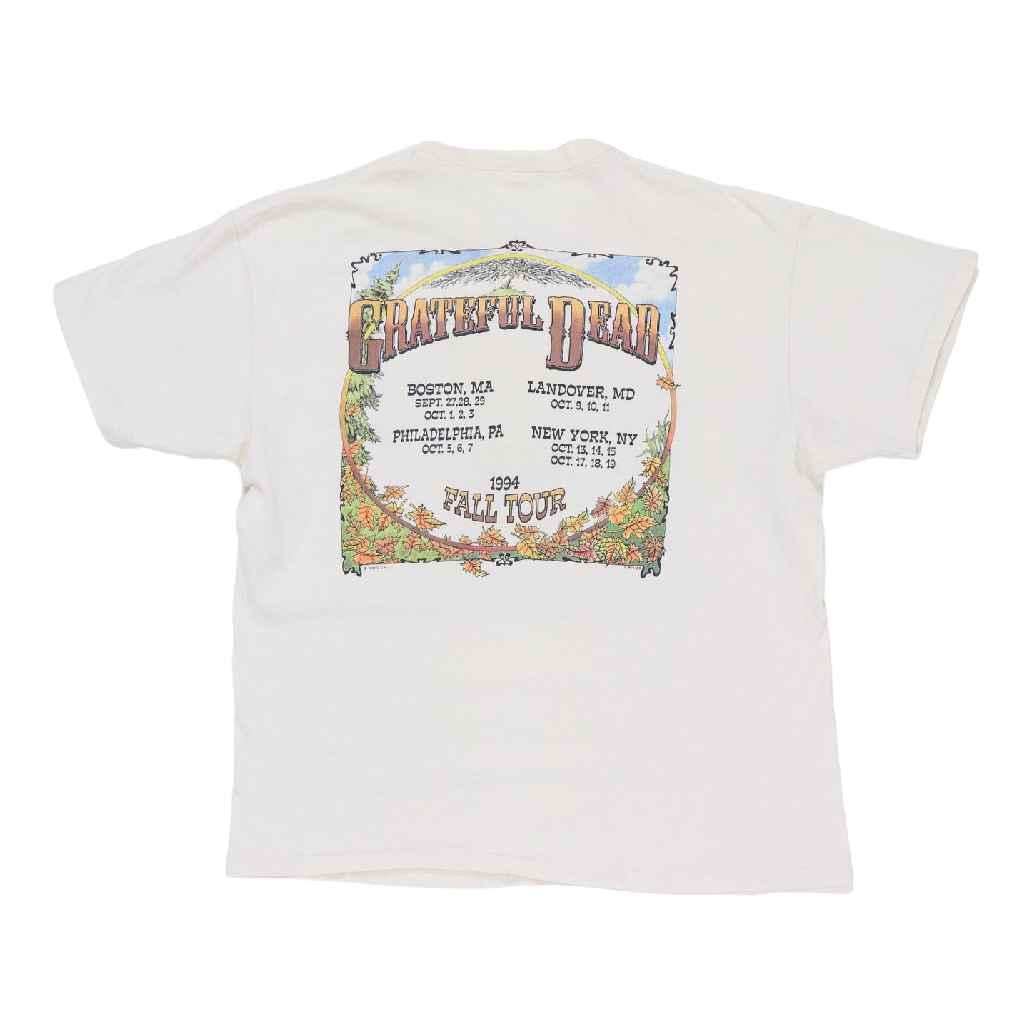 1994 Grateful Dead Fall Tour Shirt