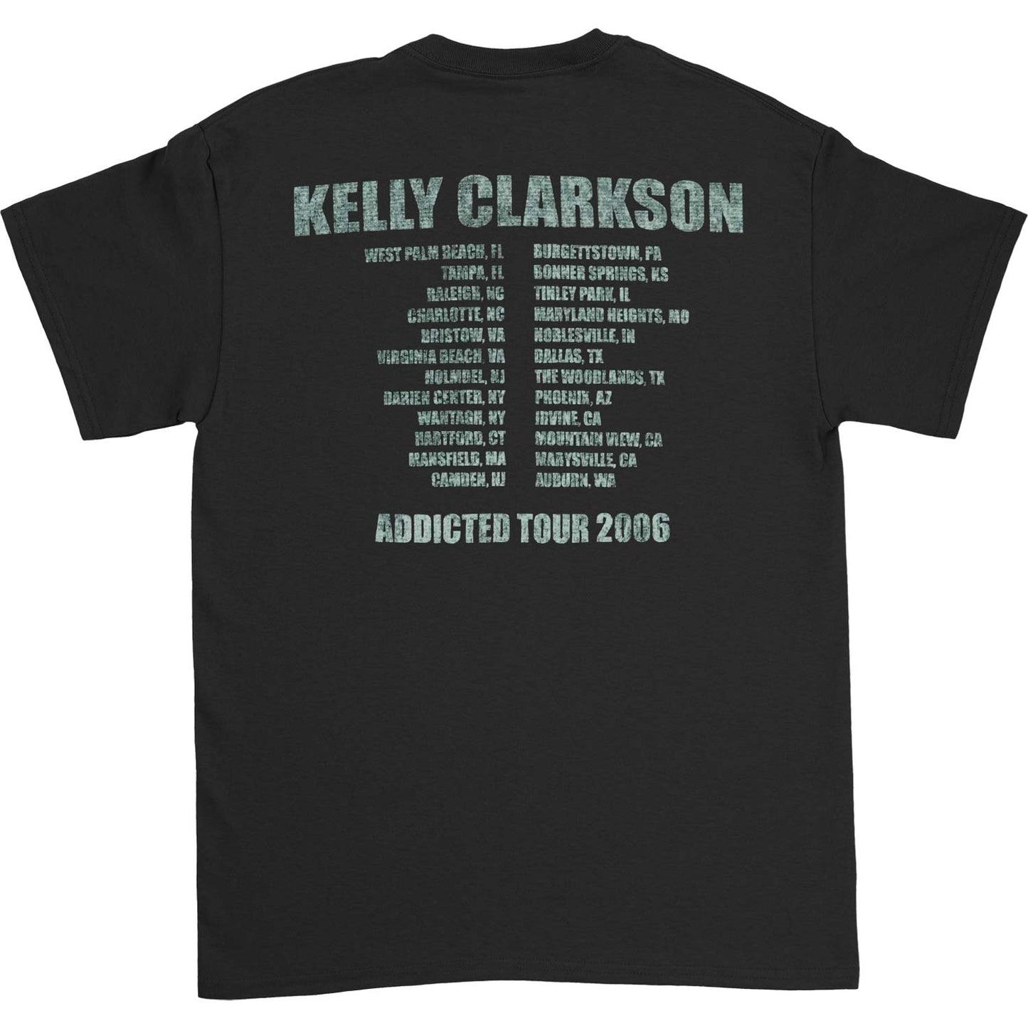 Addicted Tour 2006 T-shirt Style001