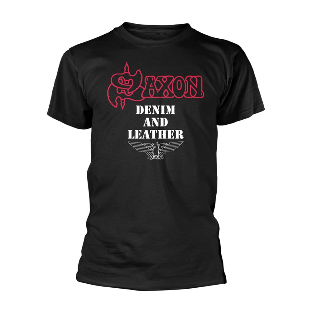 Denim And Leather T-shirt