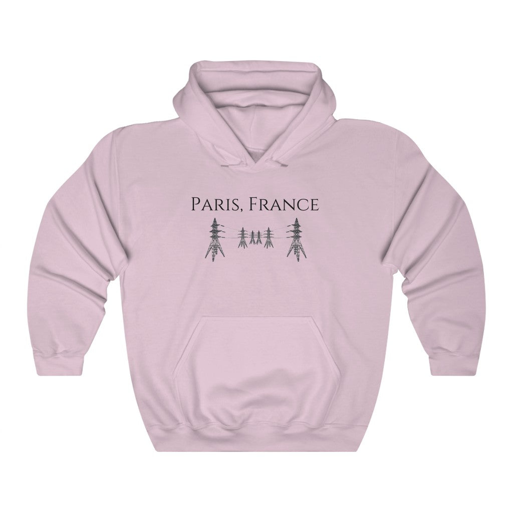 "Paris, France" Electric Tower hoodie