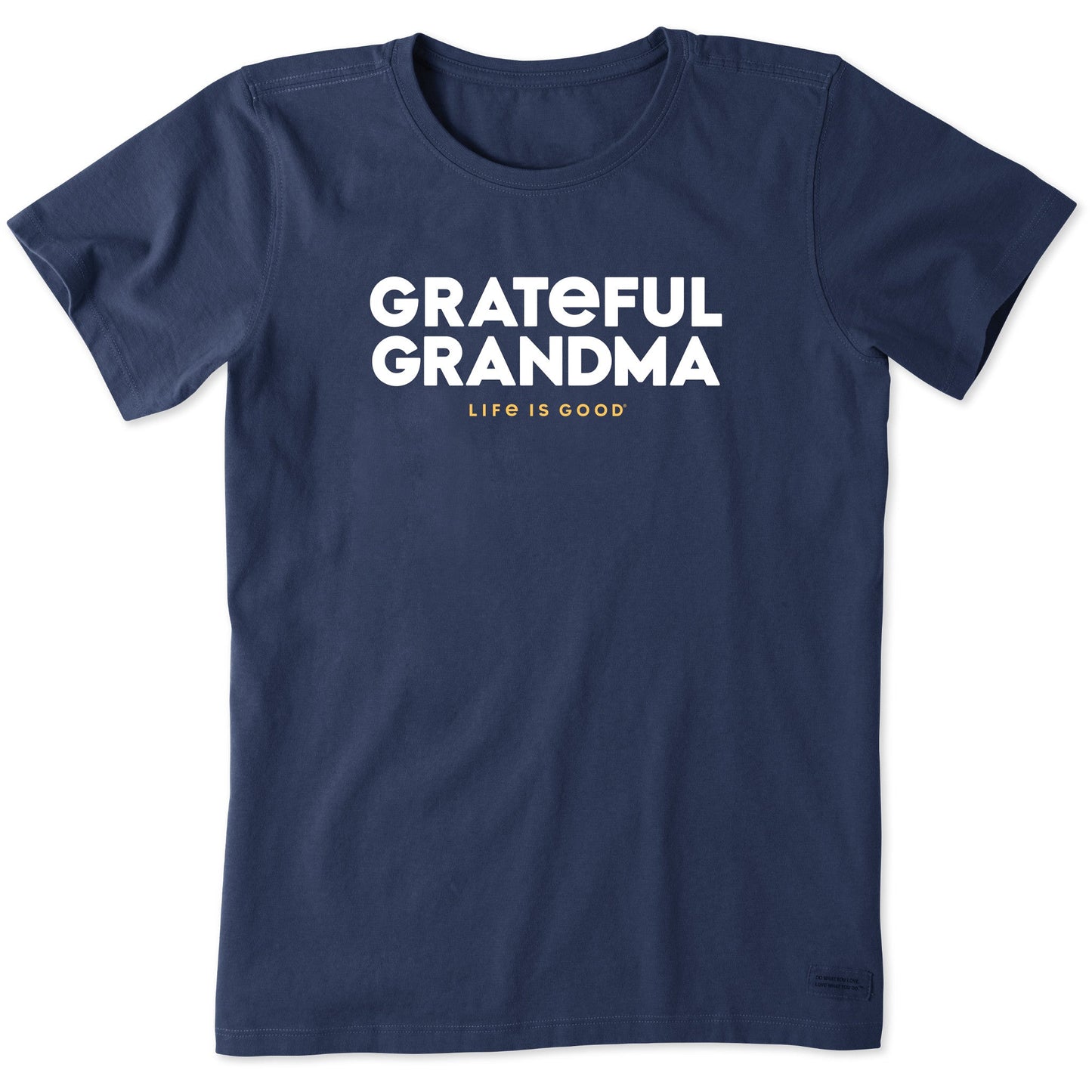 Women's Grateful Grandma Short Sleeve Crusher Tee