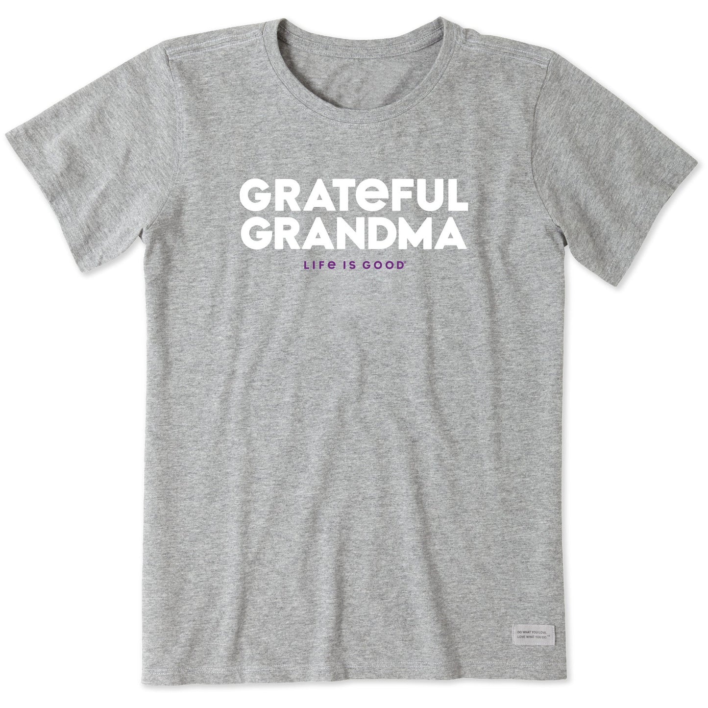 Women's Grateful Grandma Short Sleeve Crusher Tee