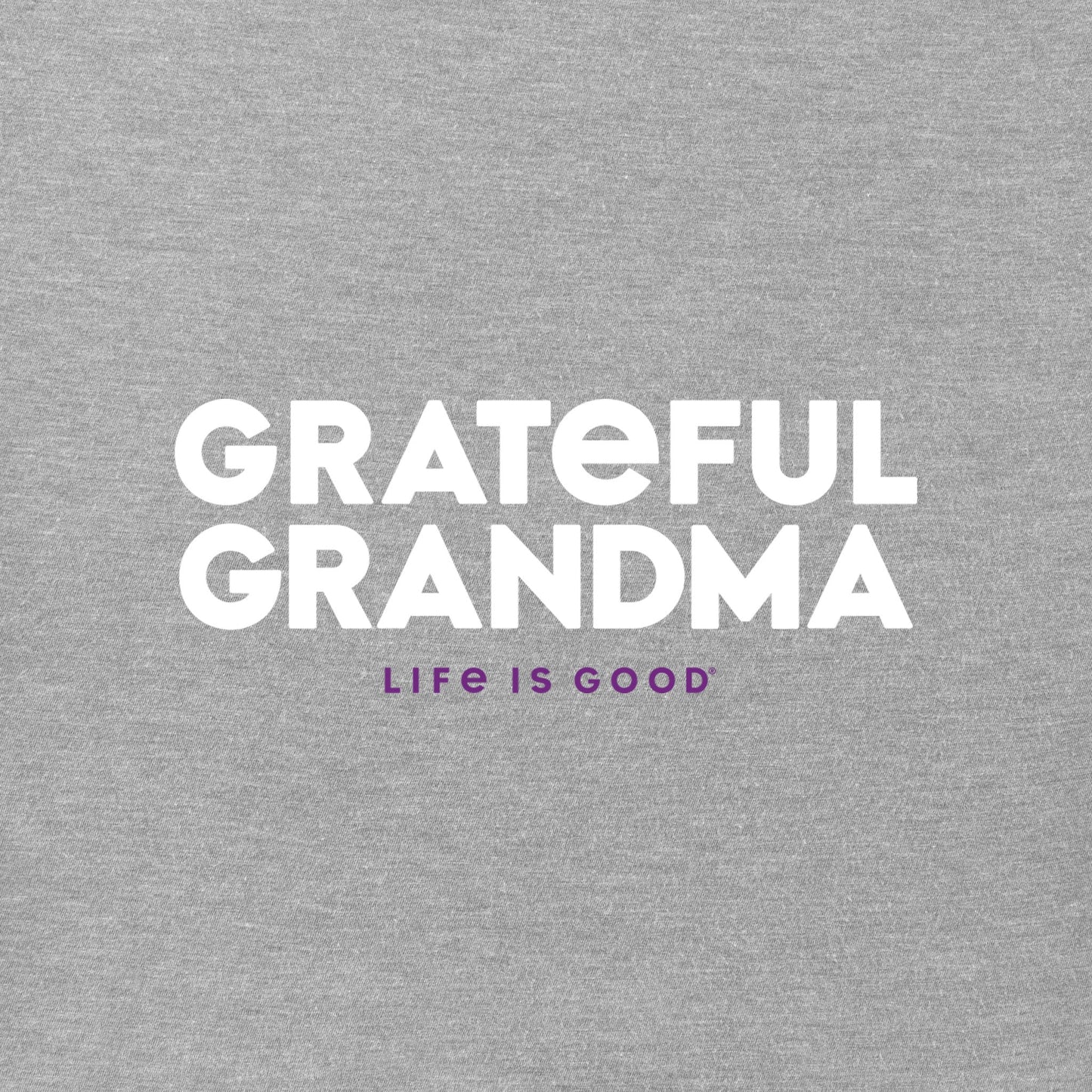 Women's Grateful Grandma Short Sleeve Crusher Tee