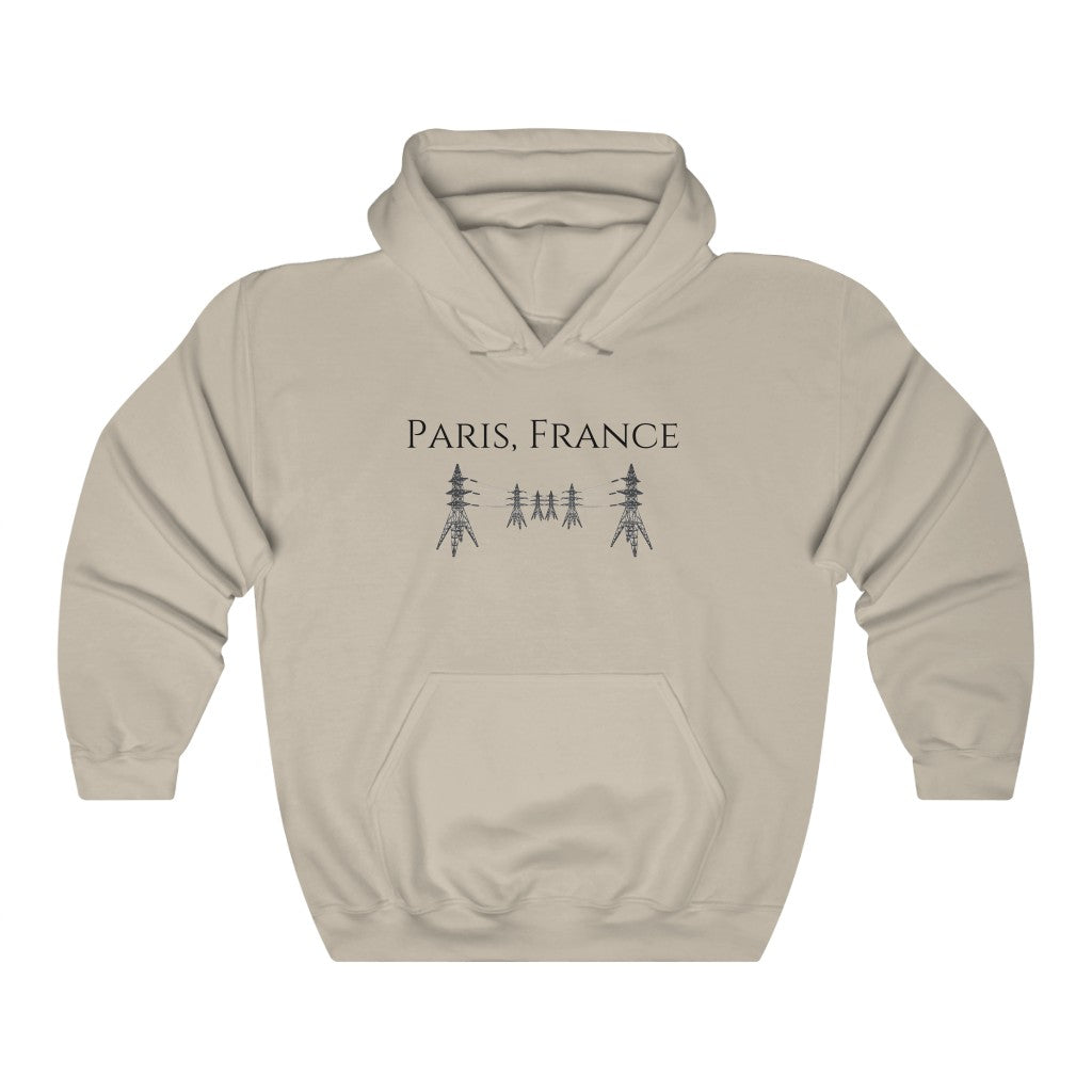 "Paris, France" Electric Tower hoodie