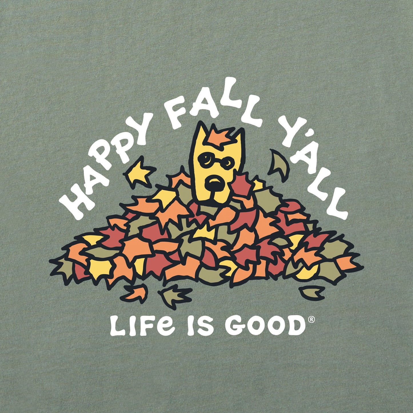 Women's Rocket Happy Fall Y'All Long Sleeve Crusher Tee