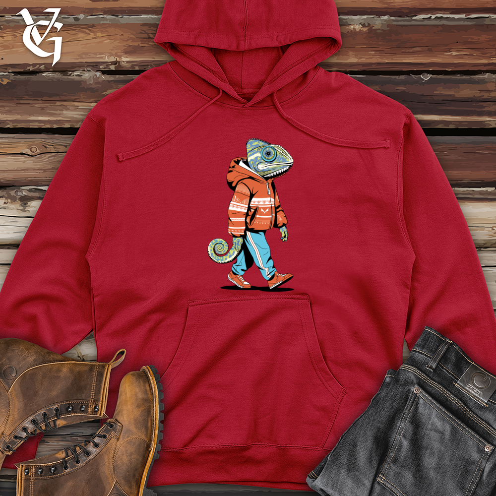 Stylish Chameleon Midweight Hooded Sweatshirt