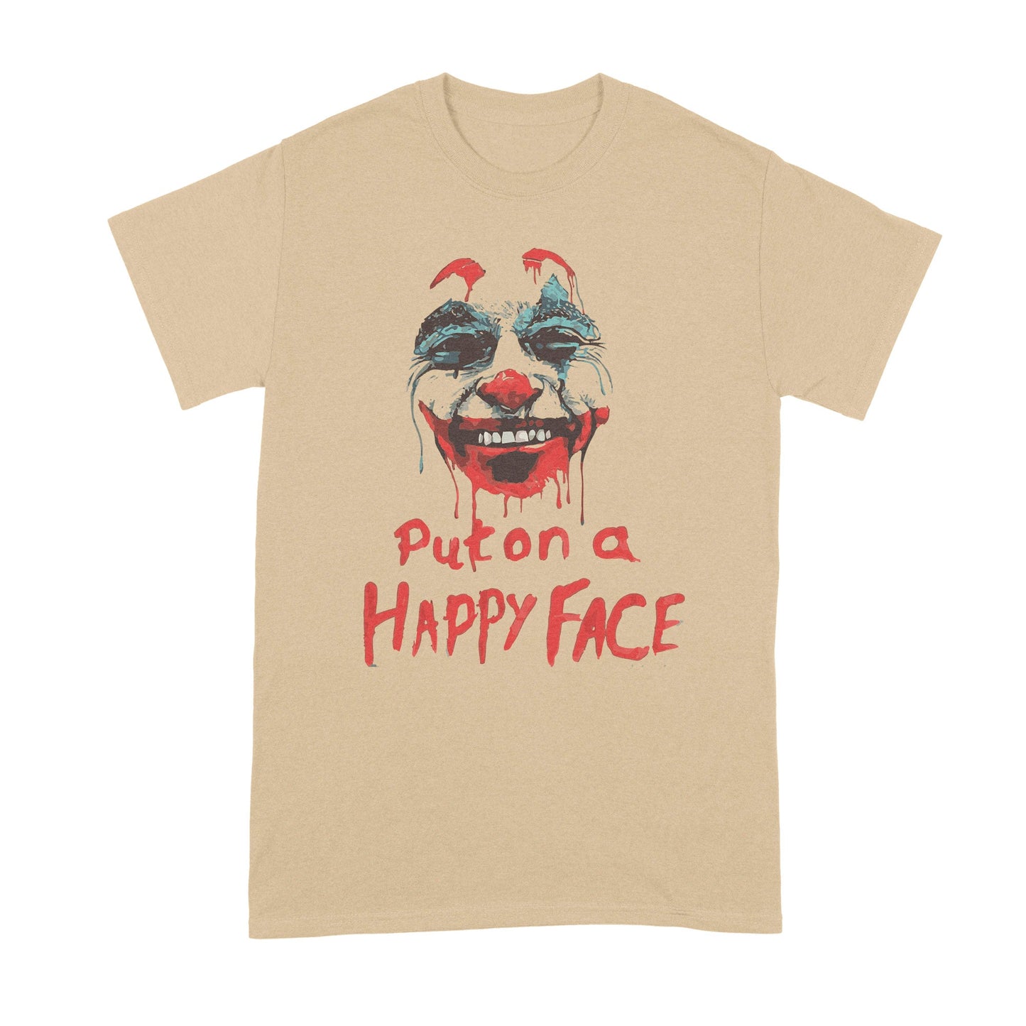 Joker Put on a Happy Face T Shirt Joker Joaquin Shirt Phoenix Shirt