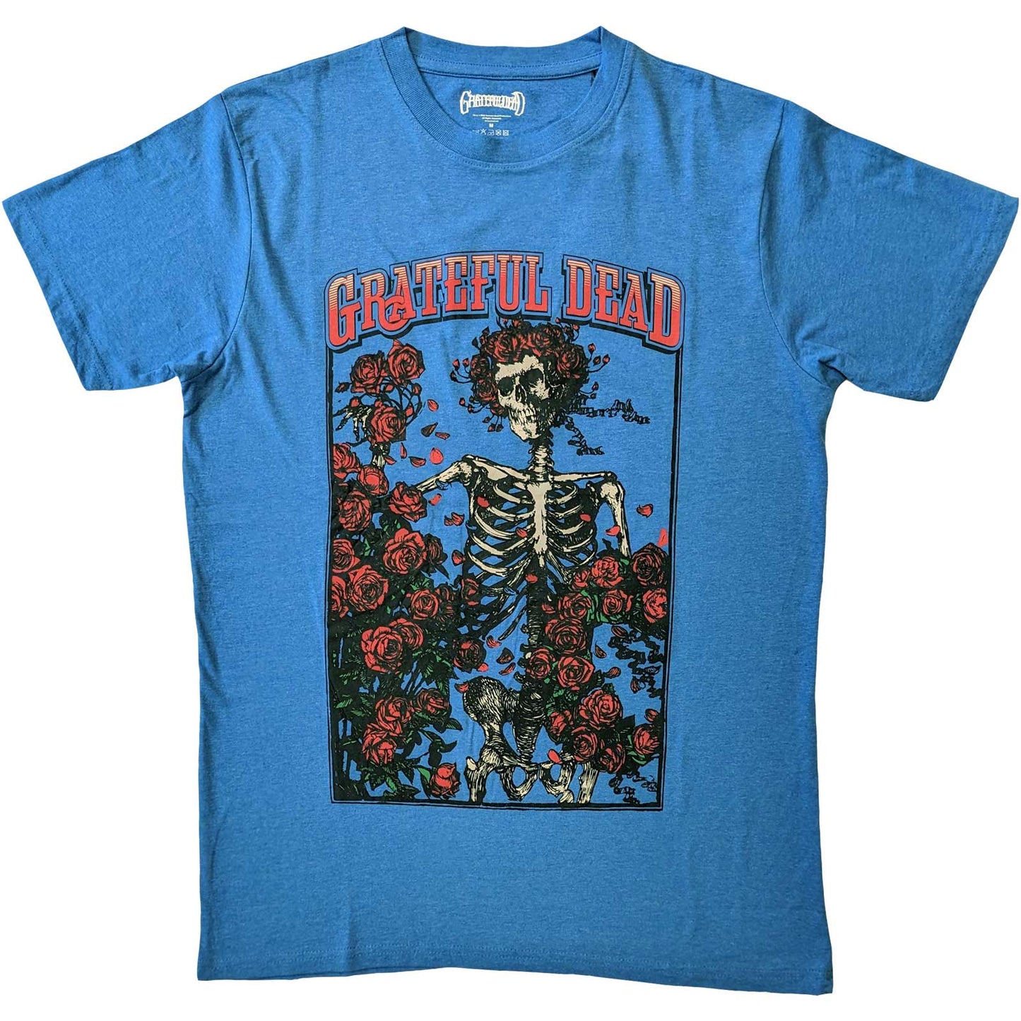 GRATEFUL DEAD ( BERTHA AND LOGO BLUE ) T-SHIRT