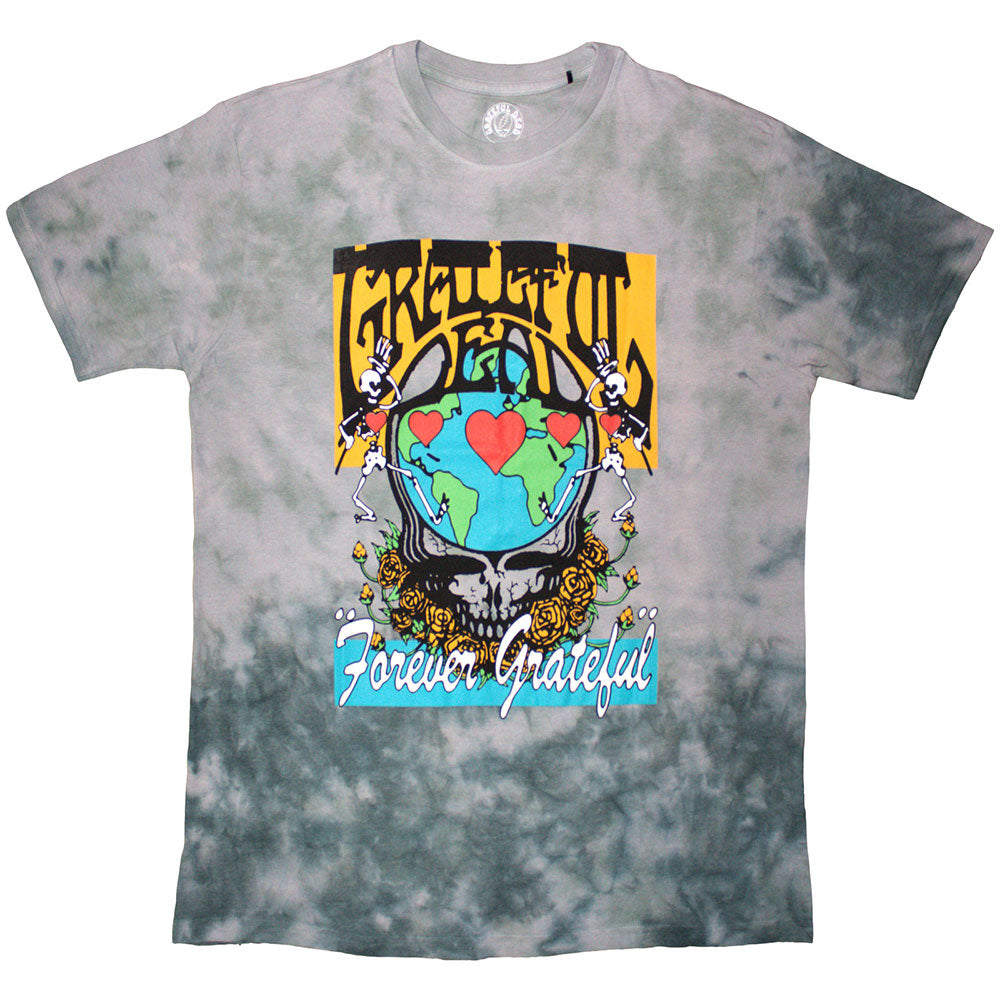 GRATEFUL DEAD ( FOREVER GRATEFUL DIP-DYE ) T-SHIRT