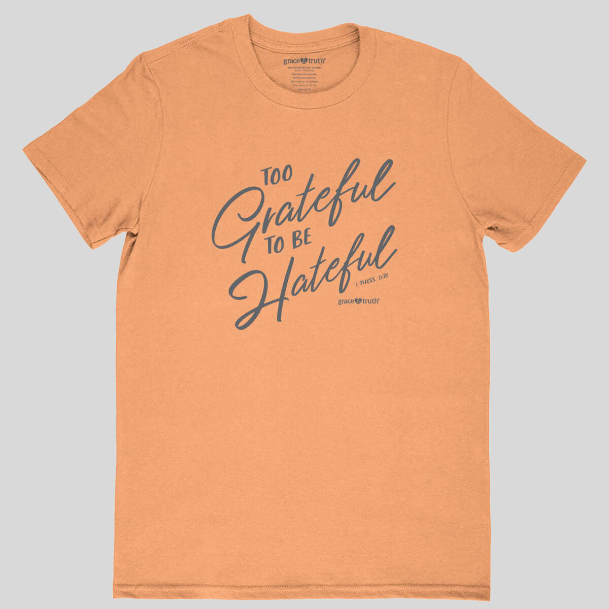 grace & truth Womens T-Shirt Grateful