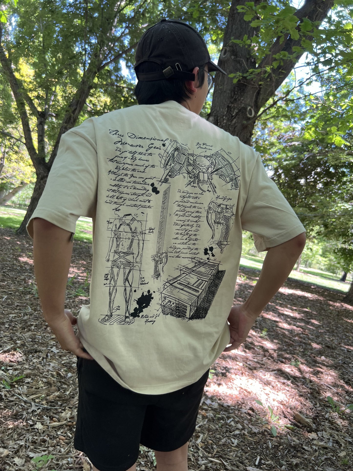 "Wings of Freedom" : DaVinci x AOT Shirt