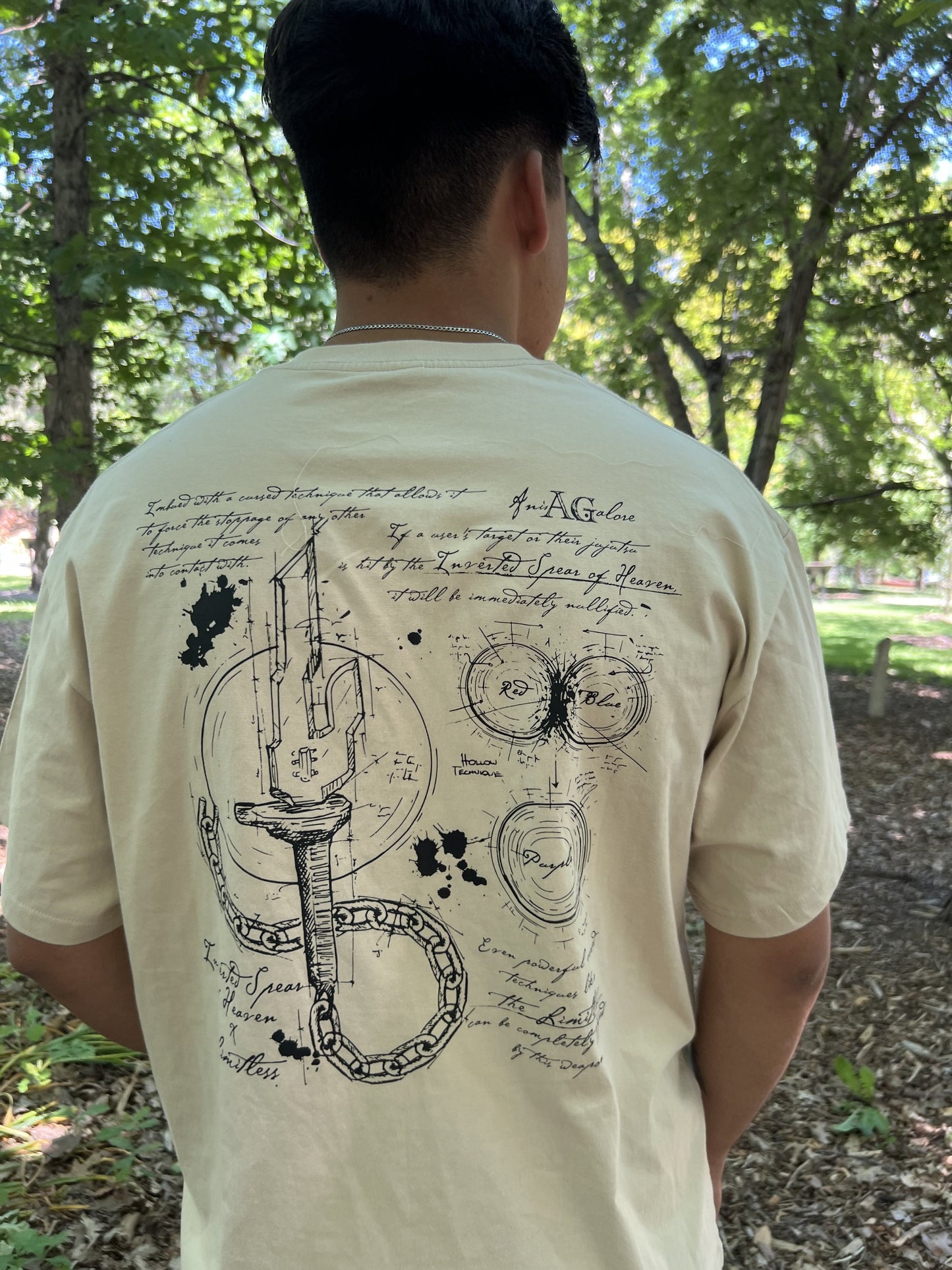 "Cursed" : DaVinci x JJK Shirt