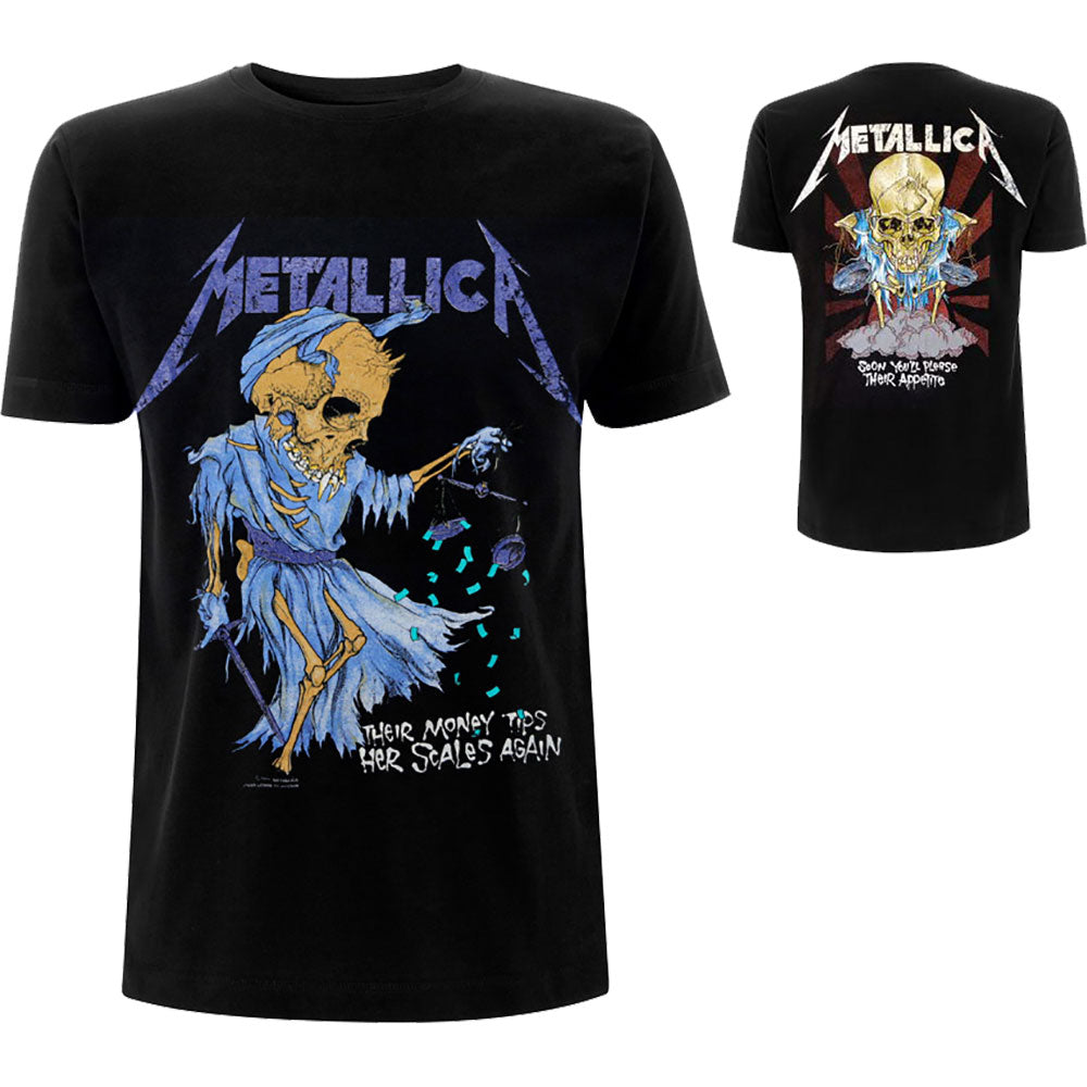 Metallica | Official Band T-Shirt | Doris (Back Print)