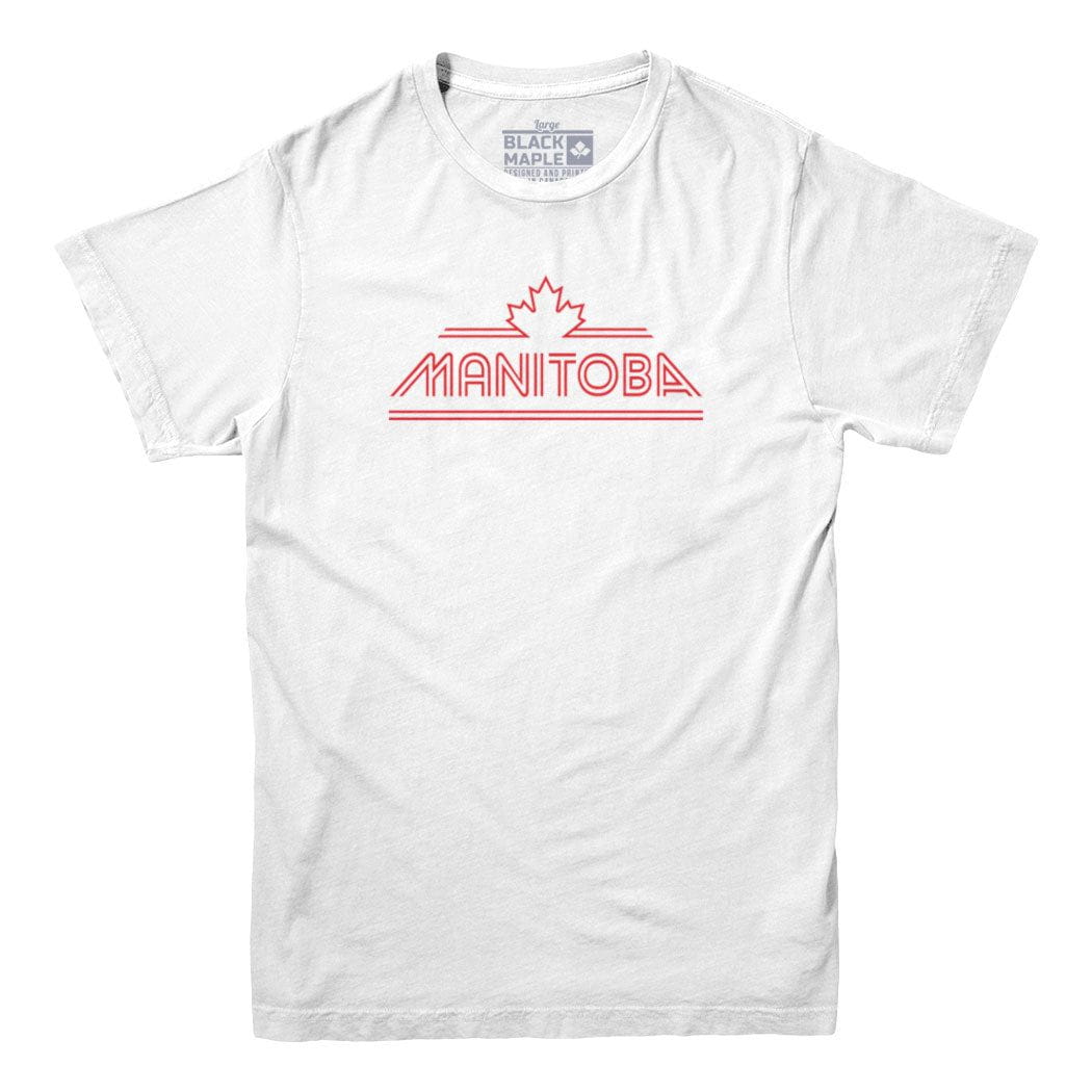 Manitoba Retro Stripe T-shirt