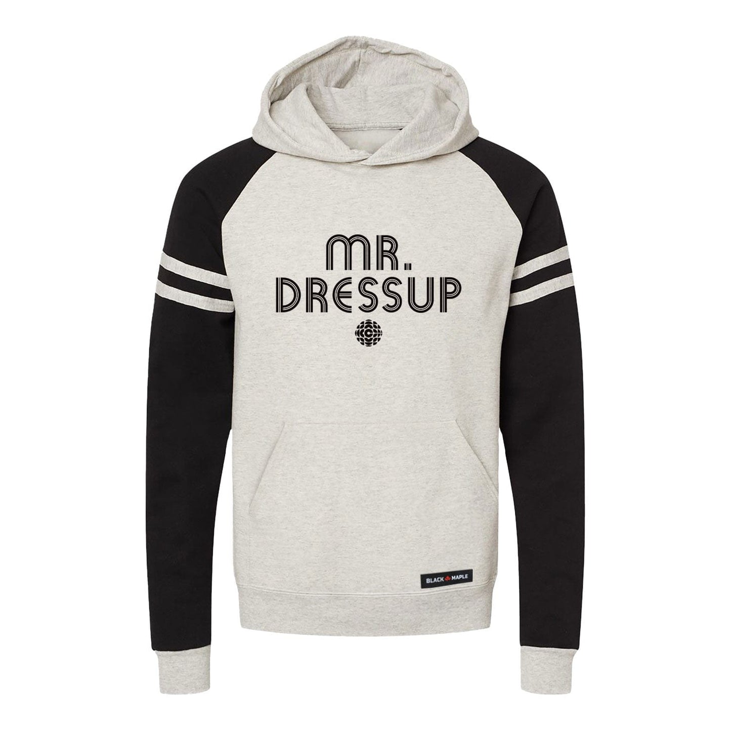Mr Dressup Circa 1970s Logo Varstity Hooded Sweatshirt