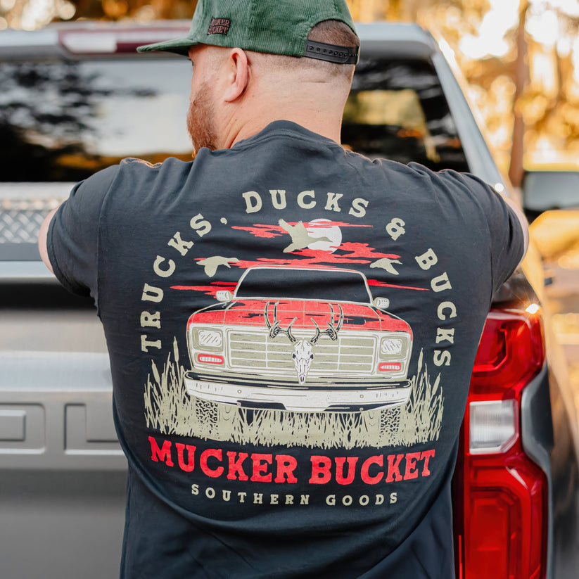 "Trucks, Ducks & Bucks" Premium Tee