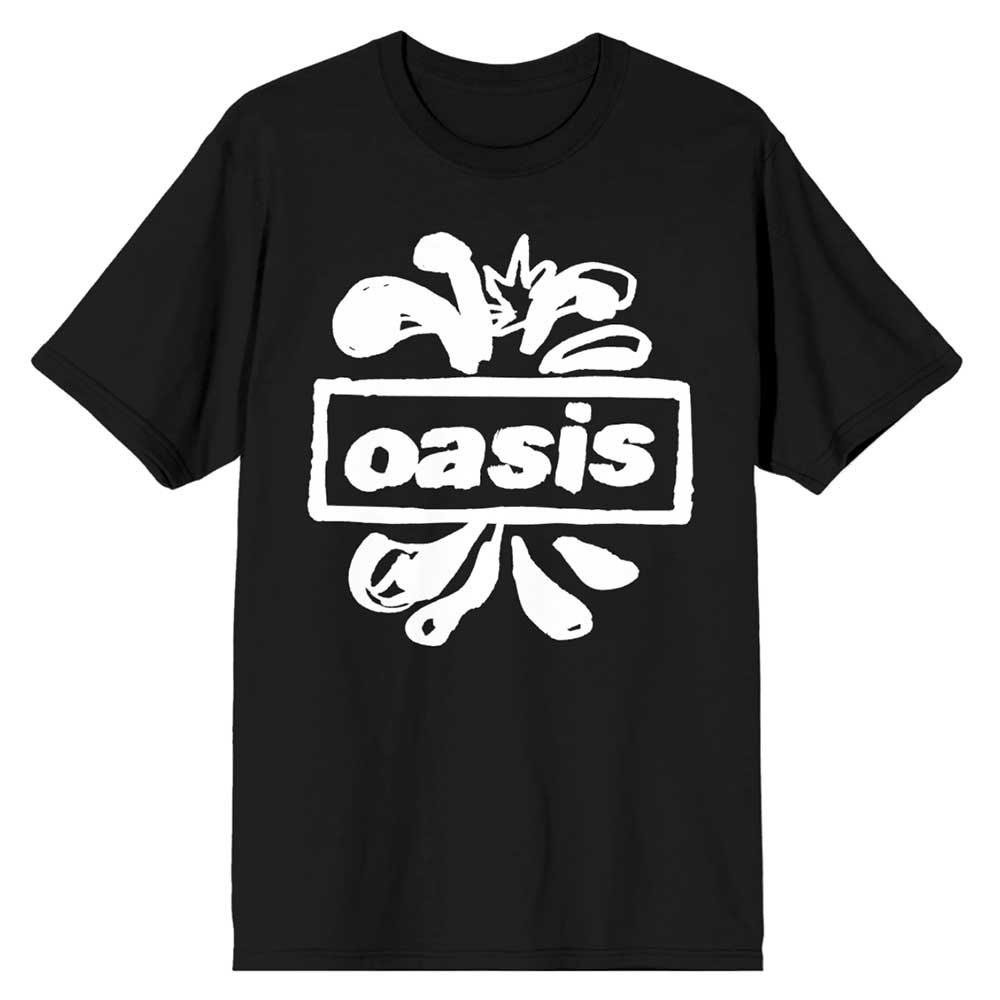 Oasis T-Shirt: Logo Splat